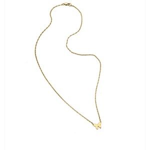 Jennifer Zeuner MARIAH MINI BUTTERFLY NECKLACE